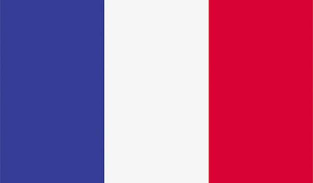 Flag of France national country symbol illustration Vector illustration available for download