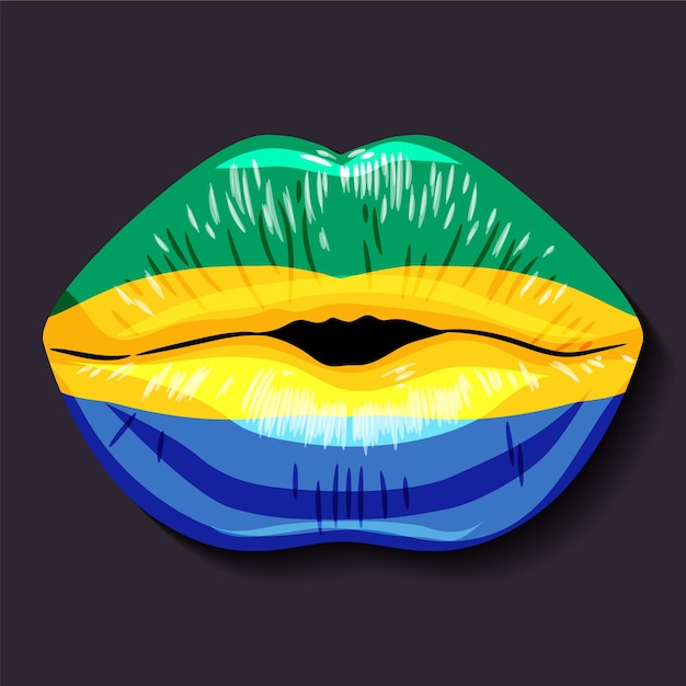 Flag of Gabon