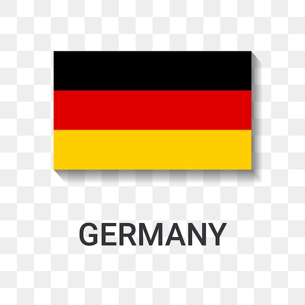 Flag of Germany Icon Vector Illustration