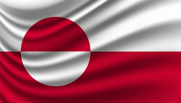 flag of greenland background.