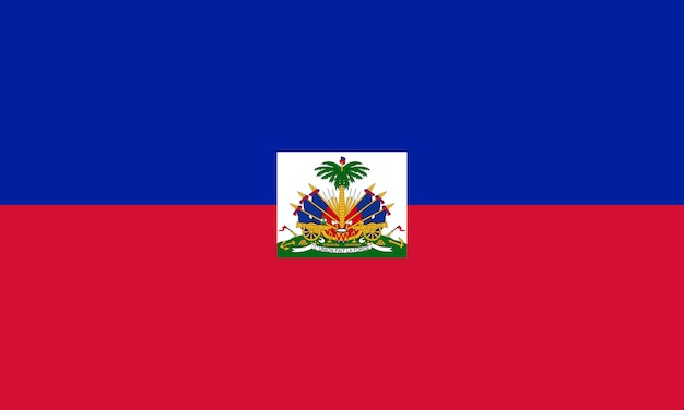 Flag of haiti vector illustration