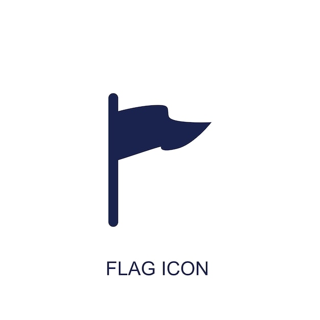 flag icon white background