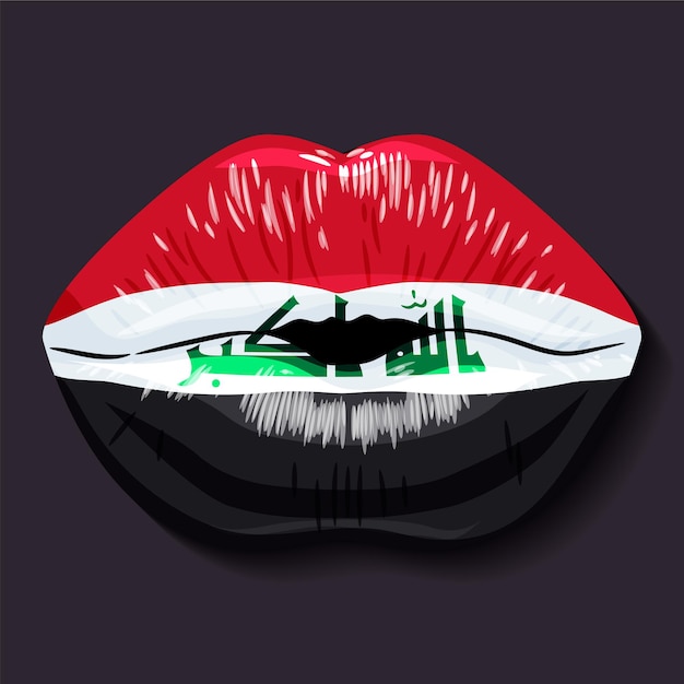 Bandiera dell'iraq