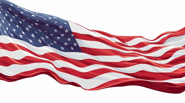 a flag is flying in the wind