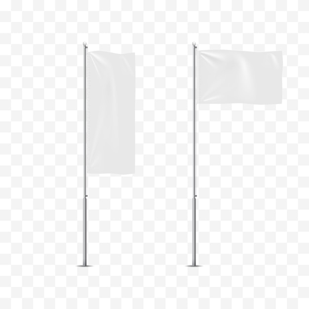 Vector flag isolated on white background.