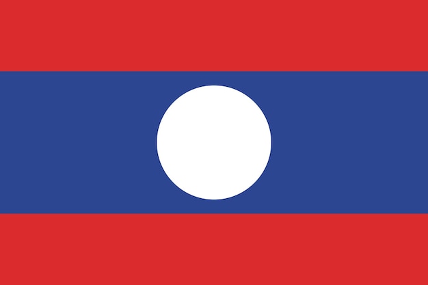 Flag of laos