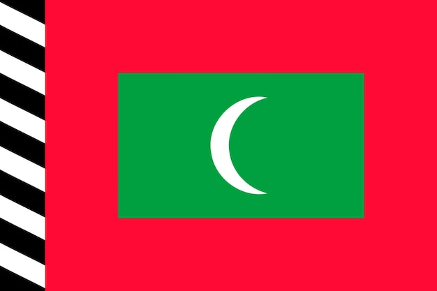 Flag of maldives