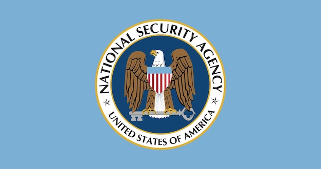 Flag of the National Security Agency vector image