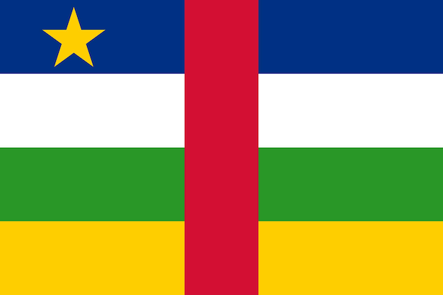 벡터 flag_of_central_african_republic