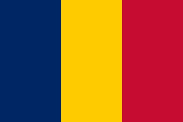 Vettore flag_of_chad