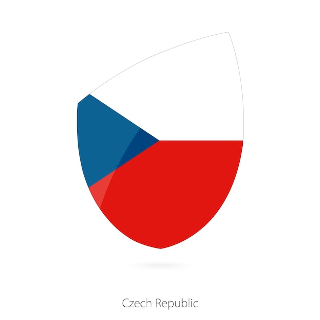 ベクトル チェコ共和国の旗 チェコ共和国 ラグビーの旗