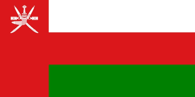 Vettore flag_of_oman