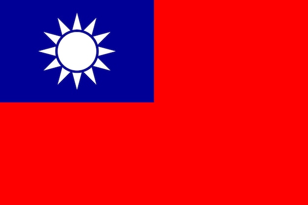 벡터 flag_of_taiwan_republic_of_china