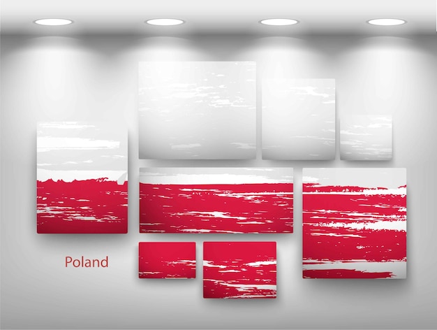 Flag paint in gallery