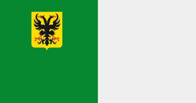 Flag of Ronse Municipality in Belgium vector image