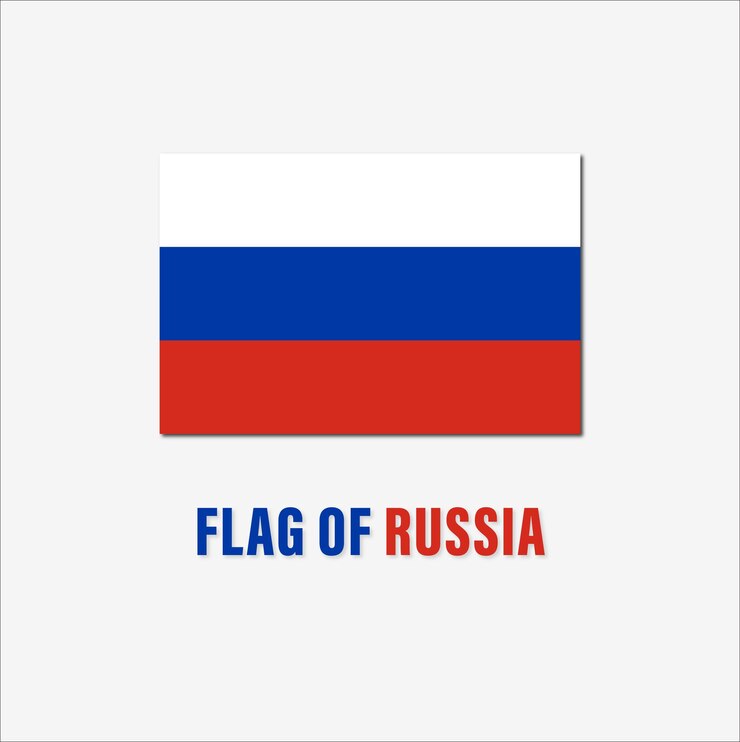 flag of Russia vector