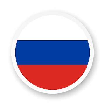 Free Russia Flag Icon - Download in Flat Style