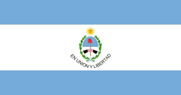 Flag of San Juan Argentina vector image