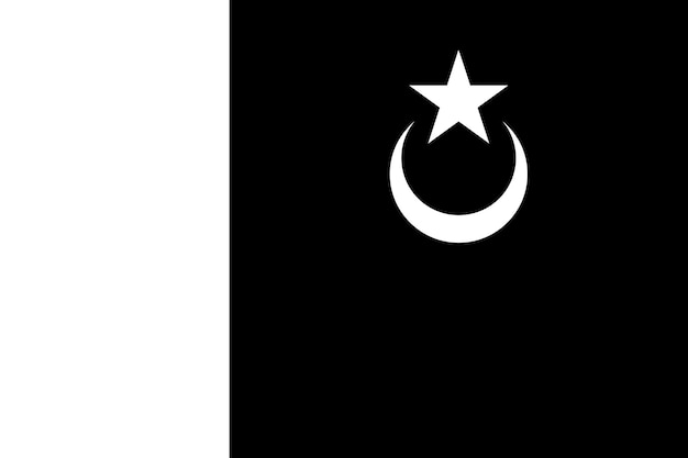 Vector flag of terengganu 1933 1947