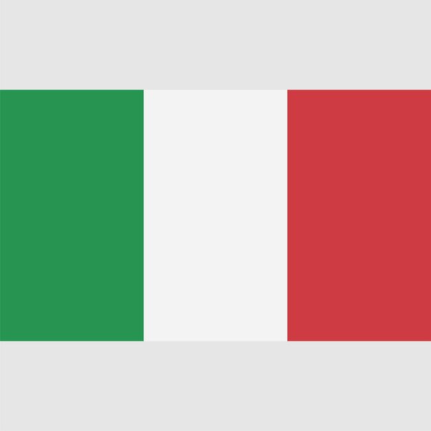 A flag that says italy on it