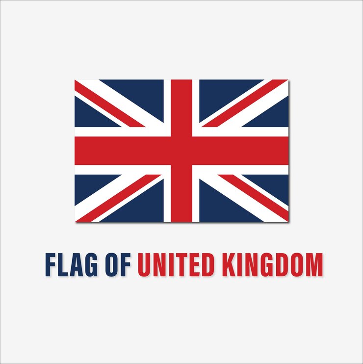 flag of United Kingdom vector