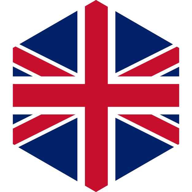 A flag of the united kingdom