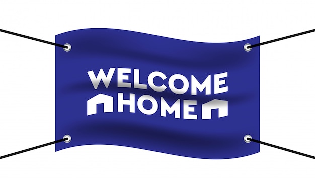 Welcome Home Banner Images – Browse 10,300 Stock Photos, Vectors