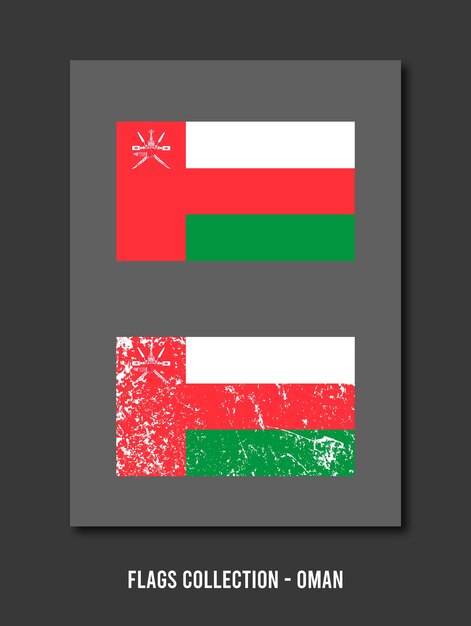 FLAGS COLLECTION OMAN