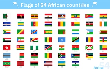 Flags of Africa Quiz - Bandeiras dos países africanos