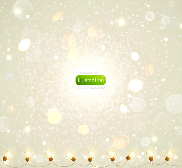 Vector flake art festive decoration 2012