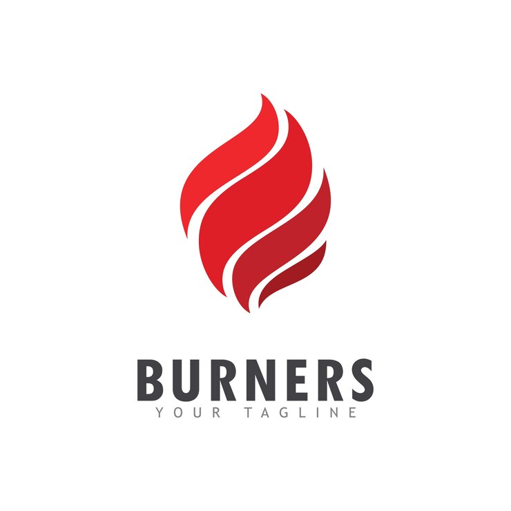 Flame Fire Vector Logo Template