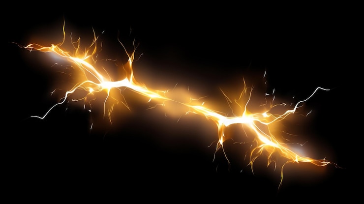 Vector the flame of the fire