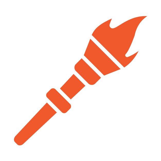 Flame Vector Icon Design Illustratie