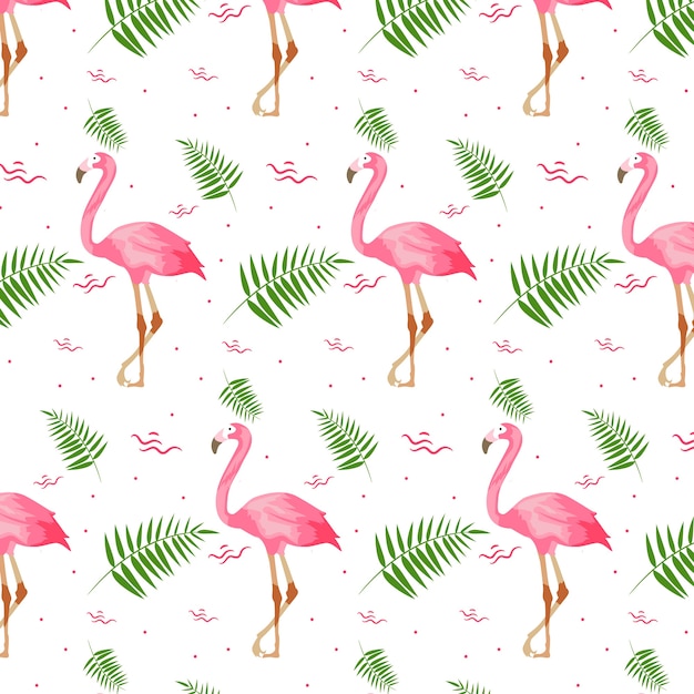 Vector flamenco summer pattern