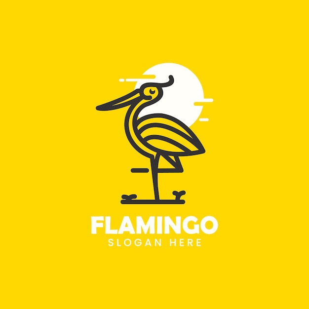 Logo flamingo