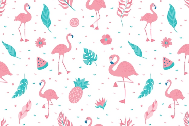 Flamingo patroon