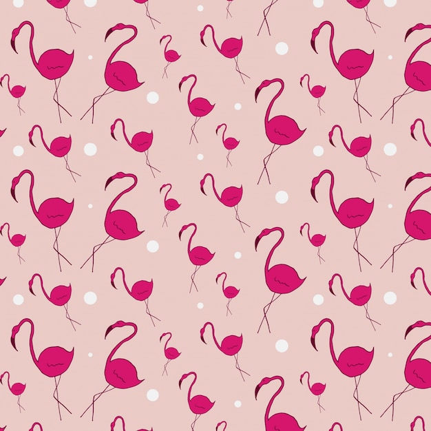flamingo pattern desgin