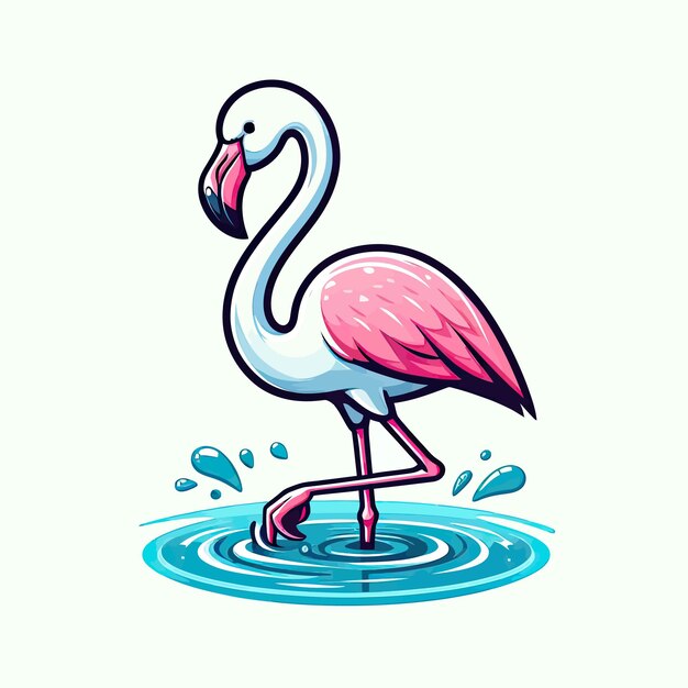 Vector flamingovector