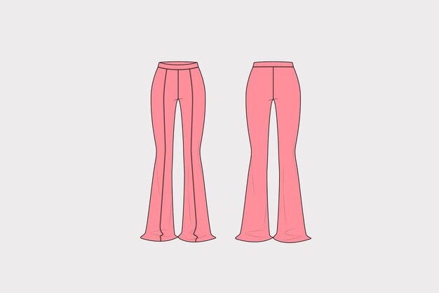 Vector flare pant