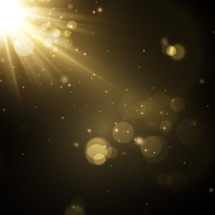 Flare and sparkle light design