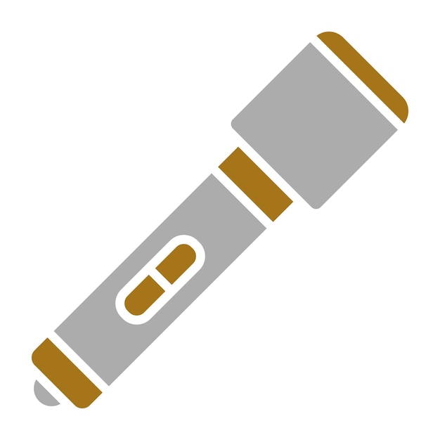 Vector flaring tool icon style