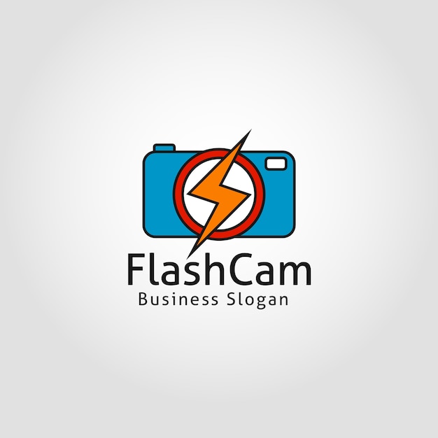 Flash logo template