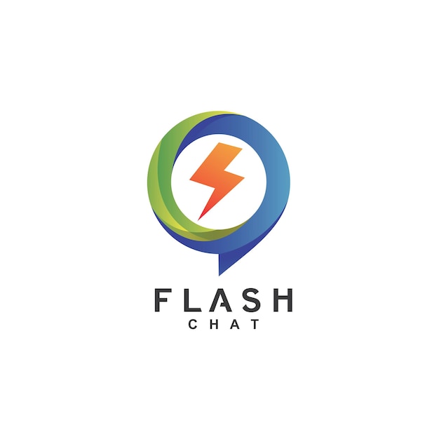 Flash chat logo