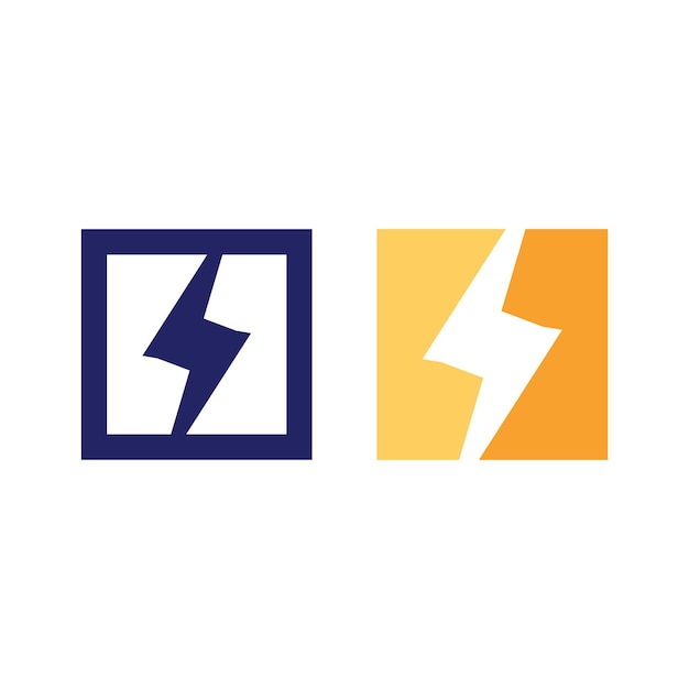 Flash Electric Logo Vector pictogram illustratie ontwerpsjabloon Bolt Energy Iconelectric logo flash vector bolt
