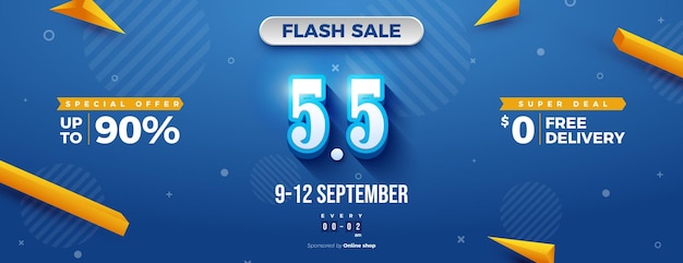 Flash sale at 5 5 sale with embossed and shaded figure illustrations