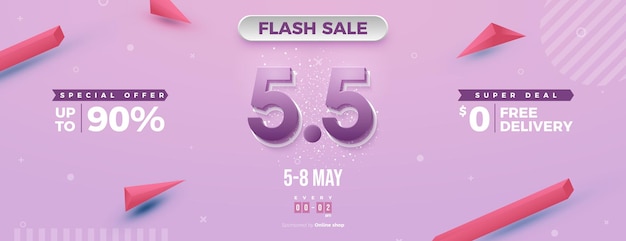 Flash sale on 5 5 sale with lots of offers