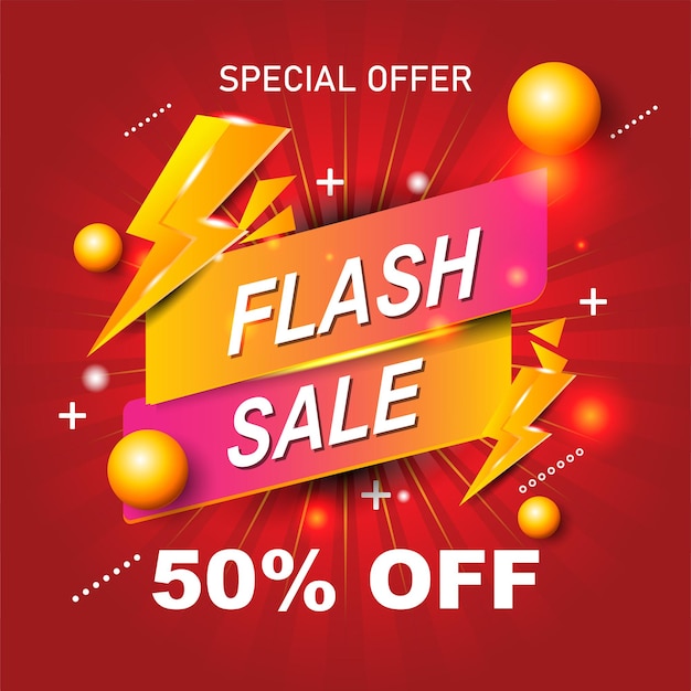 Flash Sale 50 Template