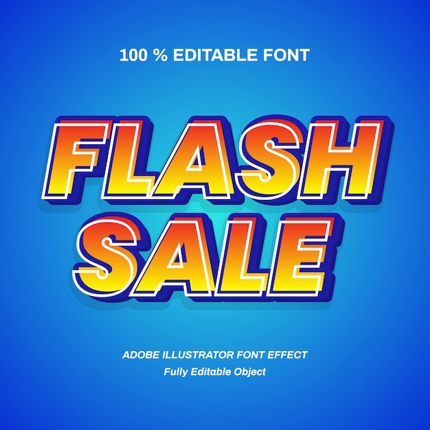 flash sale alphabet font 3d extrude