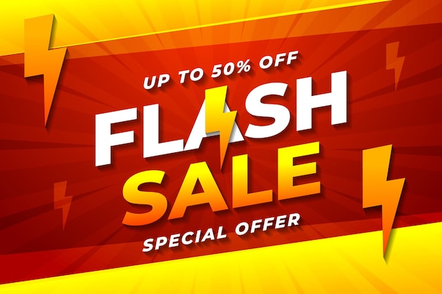 Flash Sale Banner Promotion