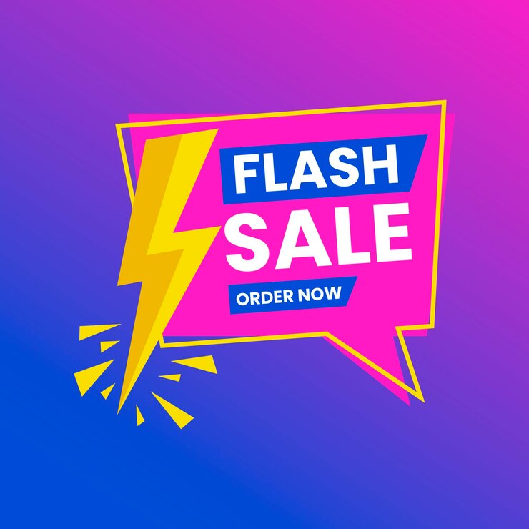 Flash Sale Design Banner